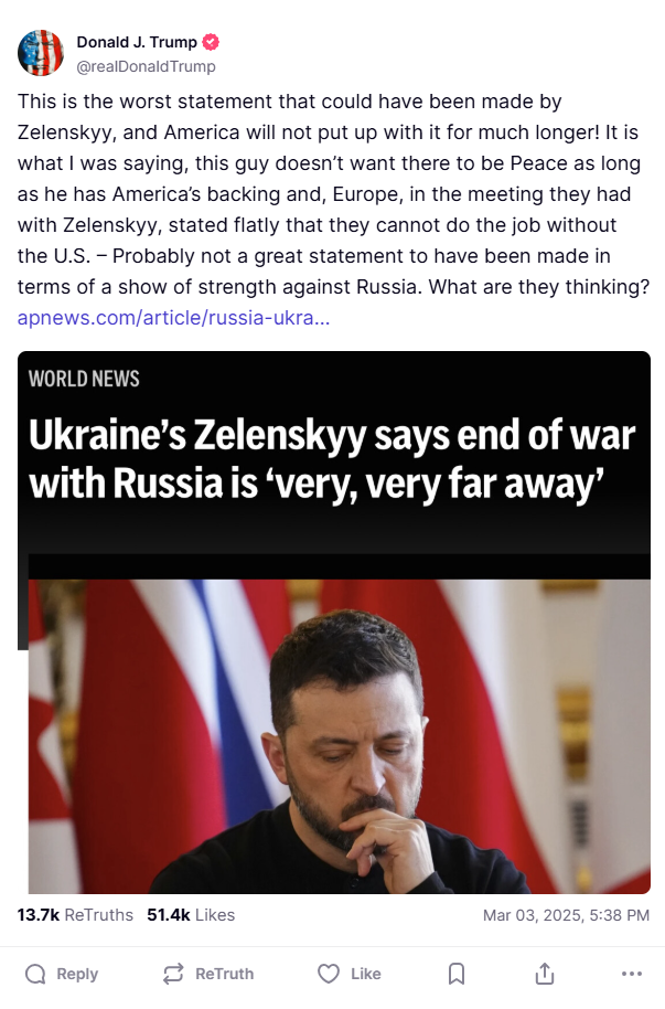 2025 03 03 Trump Zelensky