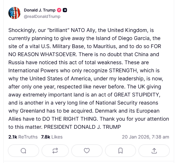 2026 01 20 TS UK Diego Garcia