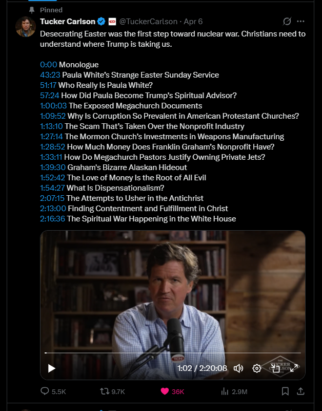 2026 04 06X Tucker Trump