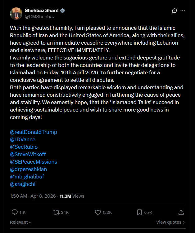 2026 04 08 X Sharif Lebanon