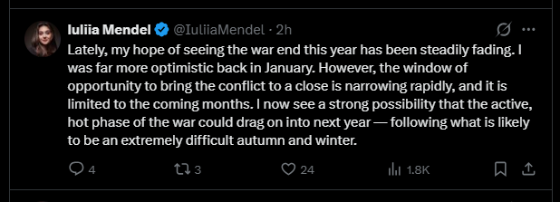 2026 04 13 X Mendel Ukraine